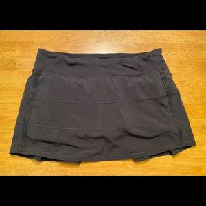 Lululemom🍋 Black Tennis Skirt